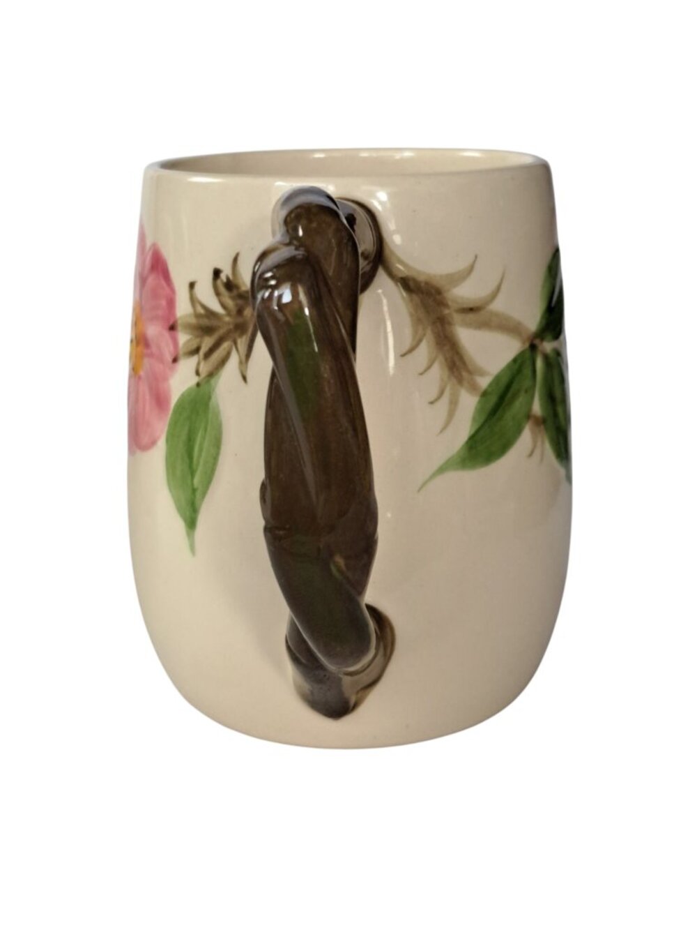 VTG Franciscan Desert Rose Floral Grandmug Hand Painted Mug 4.25”H. - Picture 9 of 14